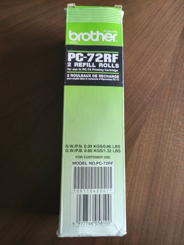 Brother fax 72rf karton - brother, 1