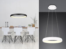Große LED Ring Hängelampen einflammig dimmbar für über Couchtisch EsstischLAMPEN