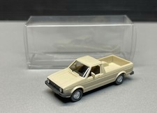 Volkswagen VW Caddy Transporter Van Pritsche offen Wiking H0 1:87   