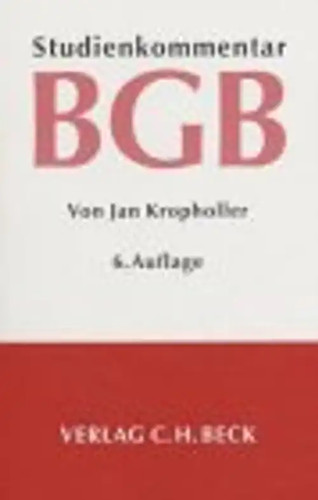 Studienkommentar bgb - studienkommentar,