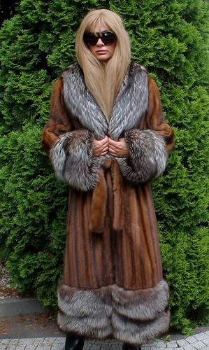 Saga furs pelzmantel echtpelz - furs,