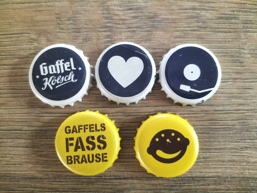 Kronkorken brauerei gaffel 5 - brauerei,