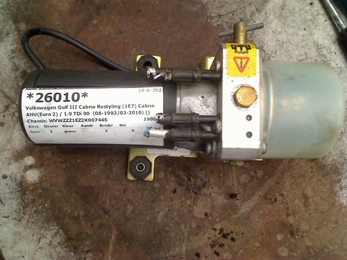 Cabriodach motor volkswagen - motor,