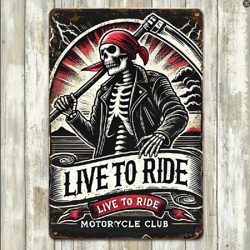 Blechschild live ride - blechschild,