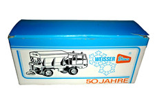 Gama Werbemodell Streufahrzeug Faun Weisser Streuer 94091 1:43 Kommunalfahrzeug