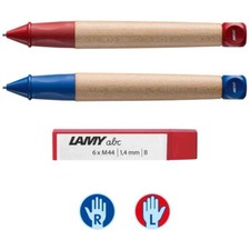 LAMY Schreiblernstift / Drehbleistift abc 1,4 mm recht+links blau rot | Ersatzmi
