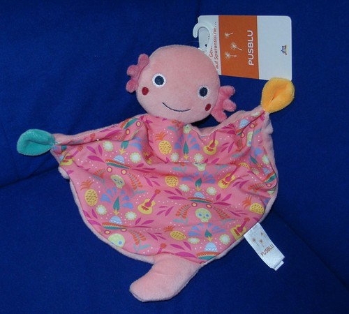 Pusblu schmusetuch axolotl - schmusetuch,
