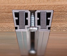 Gratleiste massive Tischplatte Ausrichten Ausrichtbeschlag 1070-2500 mm Tisch