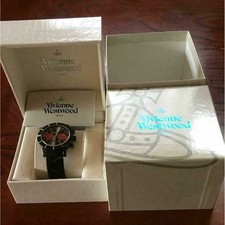 Herrenuhr Vivienne Westwood VW-2352 WR10ATM Edelstahl Schwarz Chronograph 9190