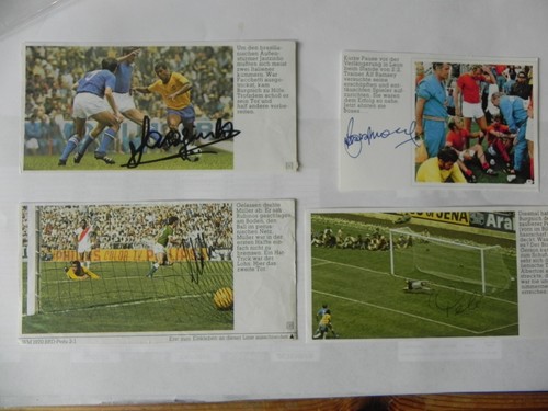 Signiert pele bobby moore - signiert,