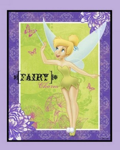 Tinkerbell disney panel - disney,