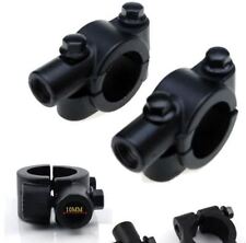 2 x Spiegelschelle Spiegelhalter Halter Spiegel Lenker M10 Motorrad Trike  10