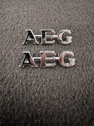 Aeg emblem schriftzug - aeg, /