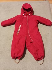 Reima Schneeanzug Winter Overall Gr. 80 (12-18 Monate) pink wasserabweisend