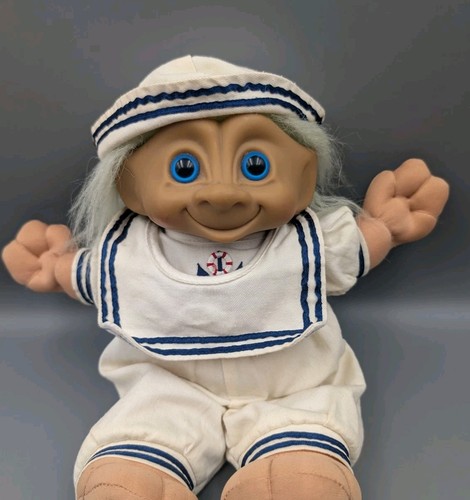 Vintage zaubertroll puppe - zaubertroll,