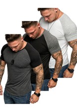 Herren Oversize Doppel Farbig