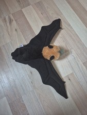 Nature Planet Fledermaus Plüschtier Plüsch 40cm Schwarz Plan Tier Kuscheltier