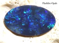 11,0 ct. GEM SOLID BLACK OPAL  BRILLIANT GRÜN-BLAU-TÜRKI VIDEO  FLASHFIRE-OPALS