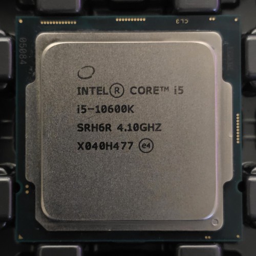 Intel core 10600k 6x - core, (6x