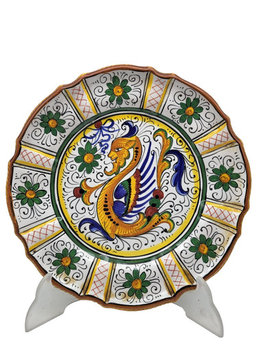 Vintage deruta wandteller - vintage,