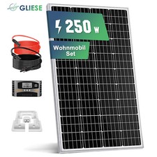 250W Wohnmobil Set Solaranlage