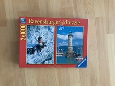 Ravensburger Puzzle 2 x 1000 Teile / Limited Edition Leuchtturm