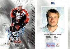 FREDRIK ÖBERG 2  Autogramm AK