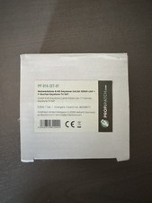 1x Cat6A Netzwerkdose mit Keystone Jack Modul 10Gbit RJ45 LAN + TV SAT F-Antenne