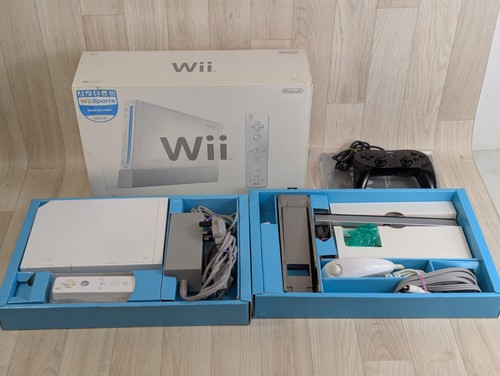 Nintendo wii weiß konsole ovp - nintendo,