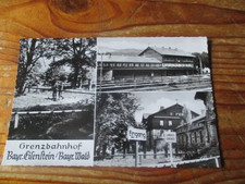 EISENSTEN BAYR: EISENSTEIN BAYR:WALD GRENZBAHNHOF KOHLBAUER 62/8072 W 1556
