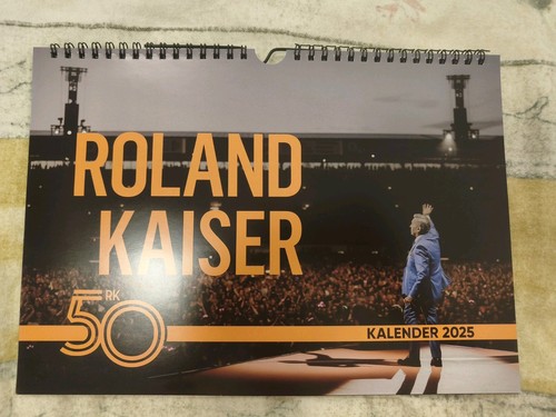 Roland kaiser kalender 2025 - kalender, rk