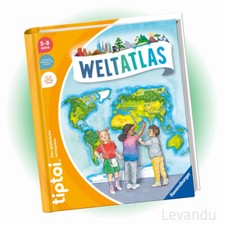 RAVENSBURGER tiptoi® Buch - Weltatlas - für Kinder ab 5 Jahre - NEU