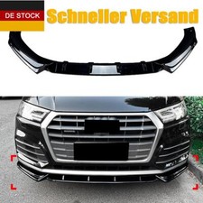 Spoilerlippe SCHWARZ für Audi Q5 S-Line SQ5 Pre-Facelift 18-20  Frontspoiler DHL