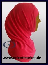 Hijab 2 teilig rot Amira Kopftuch Islam Arabisch S63