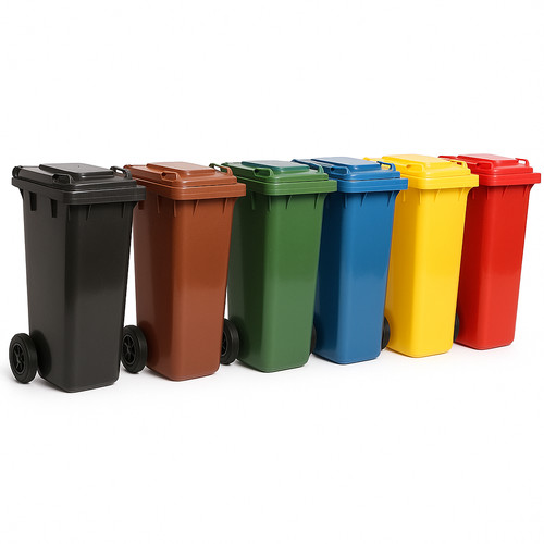 Mülltonne müllbehälter 120l - müllbehälter,