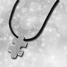 Halskette Damen 55cm glitzer