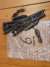 Fleischmann ++ 6057 Modellgleis elektr. Dreiwegweiche mit Antrieb ohne OVP --1