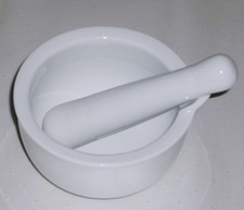 Silit Mörser mit Stössel weiß unbenutzt