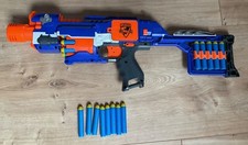 Nerf Gun Blaster N-Strike Elite Stockade halbautomatisch Neuwertig