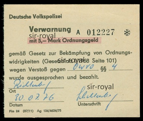 Deutsche volkspolizei - deutsche,