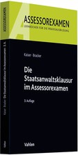 Die Staatsanwaltsklausur im Assessorexamen