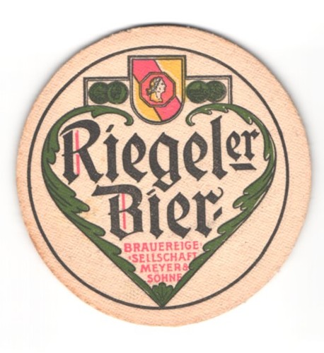 Bierdeckel riegeler bier - bierdeckel,