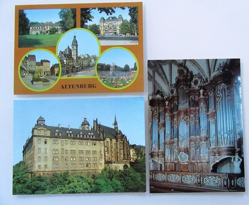 Altenburg postkarten lot x - postkarten,