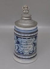 Antiker bierkrug mit - antiker,