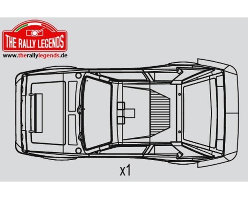 Rally legends karosserie 10 - rally, 1/10