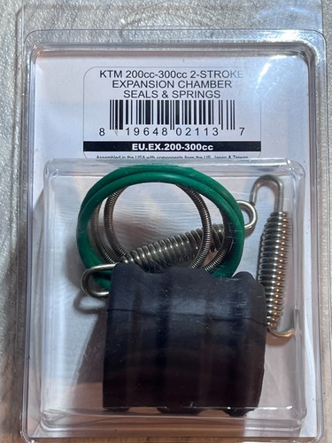 Bolt exhaust ring - kit, federn