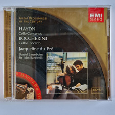 Haydn Boccherini Jacqueline du Pré Daniel Barenboim Sir John Barbirolli CD EMI