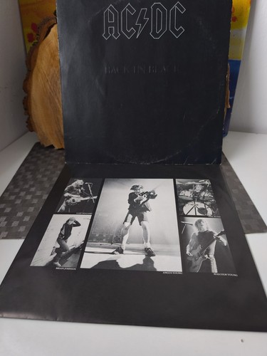Acdc back black vinyl - back, (vinyl
