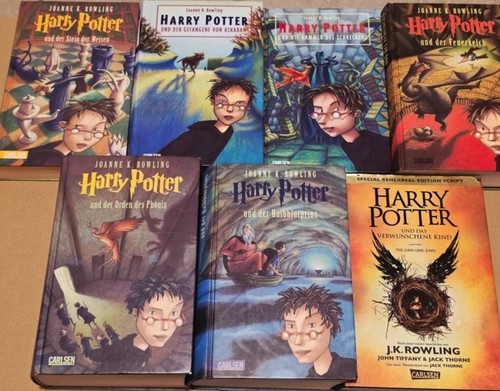 Harry potter büchersammlung - büchersammlung, 7