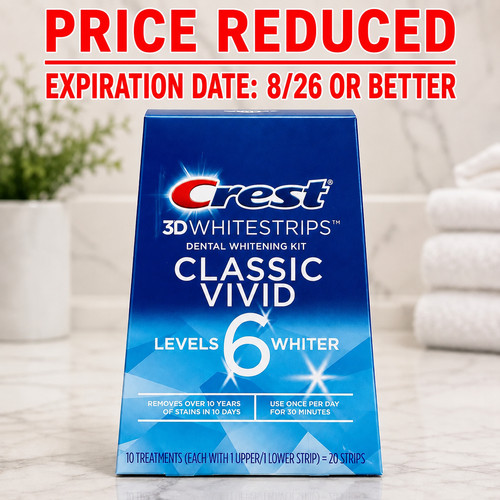 Crest whitestrips classic - whitestrips,
